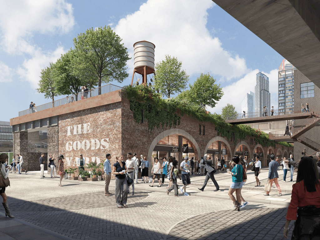 Bishopsgate Goodsyard, Shoreditch