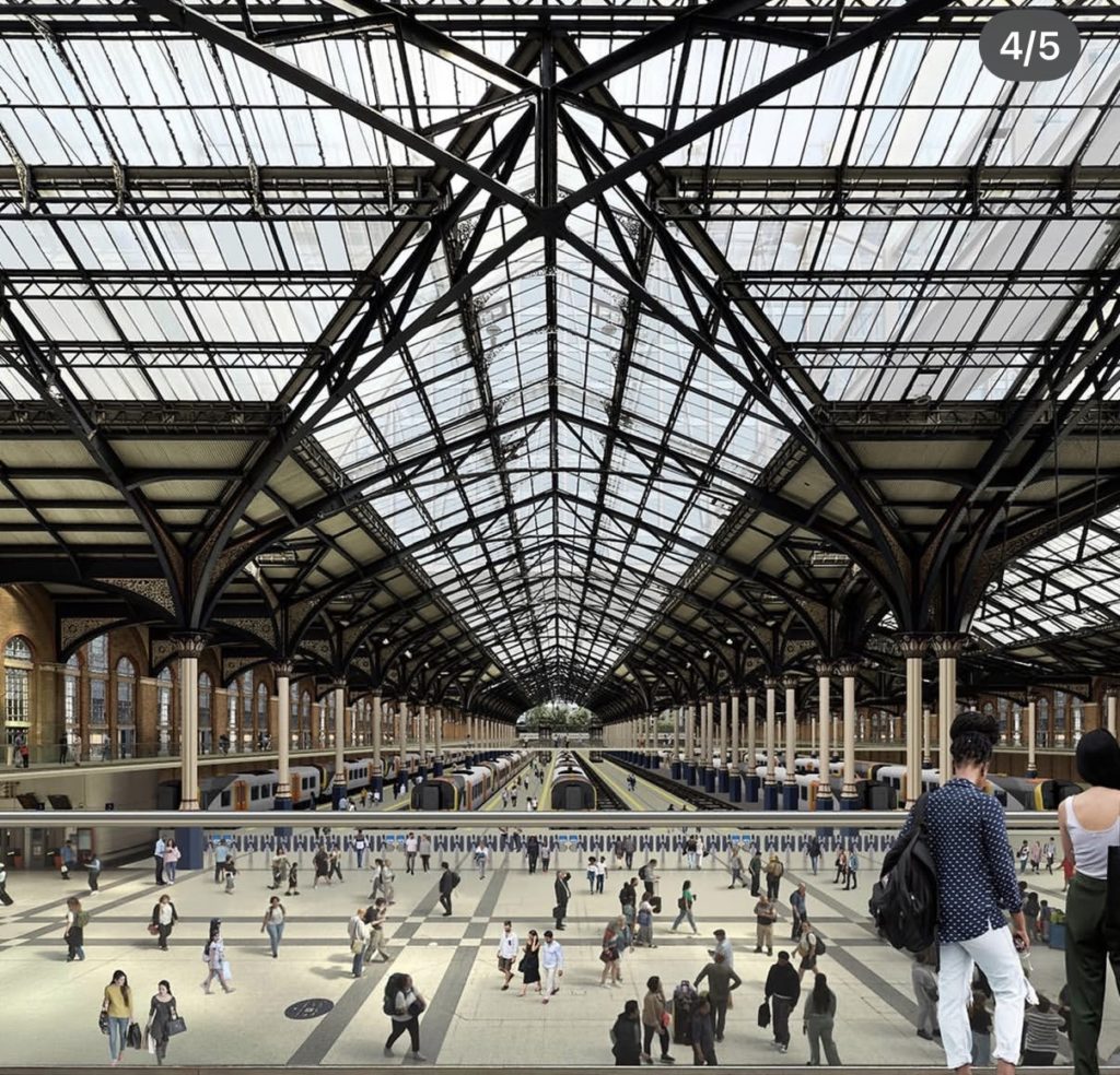 Liverpool St Station Roof