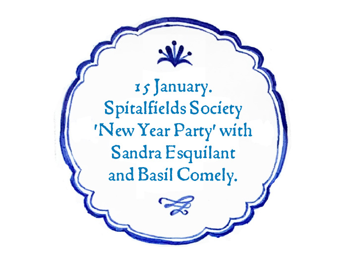 Sandra Esquilant in conversation with Basil Comely.